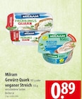 Milram Gewürz-Quark oder veganer Streich Angebote bei famila Nordost Pinneberg für 0,89 €