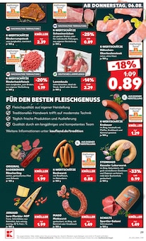 Steak im Kaufland Prospekt "Hier bin ich richtig" mit 67 Seiten (Cottbus)