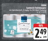 Samtweich Toilettenpapier Angebote von EDEKA bei E center Würzburg für 2,49 €