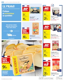 Prix et réduction Emmental dans le prospectus Carrefour Market en cours Offre Emmental dans le catalogue Carrefour Market du moment à la page 22