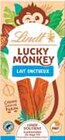 Tablette Lucky Monkey Lait Onctueux - Lindt en promo chez Intermarché Nantes à 1,53 €