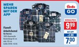 Flanell-Arbeitshemd für Herren im Angebot bei famila Nordost in Falkensee Flanell-Arbeitshemd für Herren Angebote bei famila Nordost Falkensee für 7,00 €