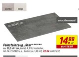 toom Baumarkt Ritterhude - Feinsteinzeug „Star“ Angebot im Prospekt Feinsteinzeug „Star“ bei toom Baumarkt im Ritterhude Prospekt für 14,99 €
