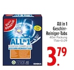 All in 1 Geschirr-Reiniger-Tabs bei EDEKA im Laufen Prospekt für 3,79 €