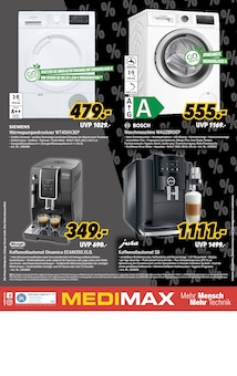 Kaffee im MEDIMAX Prospekt "DIE DEALS DES JAHRES - BLACK MAX 2.0" mit 8 Seiten (Krefeld)