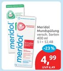 Mundspülung von Meridol im aktuellen budni Prospekt