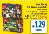 Grill & Kamin Anzündhilfe Holz/Wachs im Angebot bei diska in Chemnitz Grill & Kamin Anzündhilfe Holz/Wachs Angebote von Gut & Günstig bei diska Chemnitz für 1,29 €