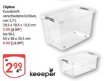 Clipbox im Angebot bei GLOBUS in Erfurt Clipbox Angebote von keeeper bei GLOBUS Erfurt für 2,99 €
