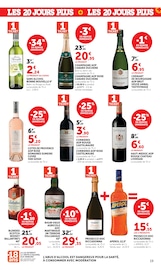 Promos Vin dans le catalogue "20 JOURS PLUS" de Hyper U Vin en promo dans le catalogue Hyper U à la page 19