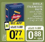 ITALIENISCHE PASTA im Angebot bei EDEKA in Haltern am See ITALIENISCHE PASTA Angebote von Barilla bei EDEKA Haltern am See für 0,77 €