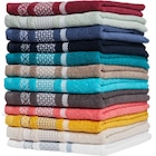 Linge de bain "Gaia" - TEX HOME - Carrefour Linge de bain "Gaia" - TEX HOME à 7,99 € dans le catalogue Carrefour