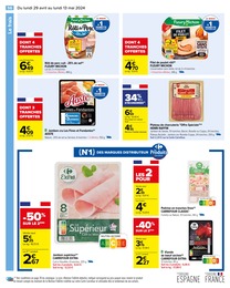 Offre Rôti de porc cuit dans le catalogue Carrefour du moment à la page 60