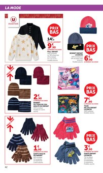 Promotion Vêtements Homme dans le prospectus Hyper U, valable du 20/10/2026 au 01/11/2026 Promo Vêtements Homme dans le catalogue Hyper U du moment à la page 42