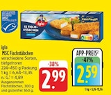EDEKA Lohr - MSC Fischstäbchen Angebot im Prospekt MSC Fischstäbchen bei EDEKA im Lohr Prospekt für 2,59 €