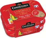 Sardines à l'huile d'olive vierge extra - Connétable en promo chez Intermarché Contact Salon-de-Provence à 4,25 €