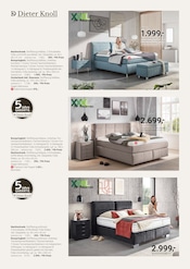 Boxspringbett im XXXLutz Möbelhäuser Prospekt in Bottrop Aktueller XXXLutz Möbelhäuser Prospekt mit Boxspringbett, "Dieter Knoll", Seite 24