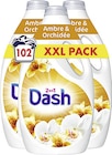 Lessive Liquide Détergent Ambre et Orchidée* - DASH en promo chez Casino Supermarchés Saint-Maur-des-Fossés à 19,85 €