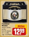 Weissbier Angebote von Franziskaner bei REWE Darmstadt für 12,99 €