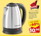 Wasserkocher im Angebot bei famila Nordwest in Wilhelmshaven Wasserkocher Angebote von GOURMETmaxx bei famila Nordwest Wilhelmshaven für 10,00 €