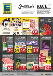 Aktueller EDEKA Prospekt mit Schweinefleisch, "Aktuelle Angebote", Seite 1