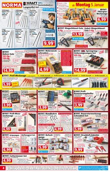 Bohrmaschine im Norma Prospekt "Mehr fürs Geld" mit 20 Seiten (Wolfsburg)