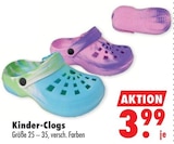 Kinder-Clogs bei Mäc-Geiz im Prospekt "" für 3,99 €