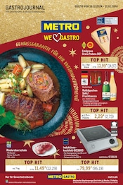 Aktueller Metro Supermarkt Prospekt in Böhmenkirch und Umgebung, "Gastro Journal" mit 34 Seiten, 19.12.2024 - 31.12.2024