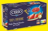 Pulpe Fine de Tomates des Pouilles - Cirio - Super U à Colmar Pulpe Fine de Tomates des Pouilles - Cirio en promo chez Super U Colmar à 1,68 €