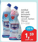 WC- und Urinstein Reiniger von Antikal für 1,59 € bei budni im Angebot WC- und Urinstein Reiniger von Antikal im aktuellen budni Prospekt