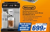 expert Michelstadt - Kaffeevollautomat Eletta Explore Cold Brew ECAM450.65.S Angebot im Prospekt Kaffeevollautomat Eletta Explore Cold Brew ECAM450.65.S bei expert im Michelstadt Prospekt für 699,00 €