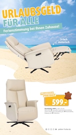 Aktueller Polstermöbel Fischer Prospekt mit Relaxsessel, "URLAUBSGELD FÜR ALLE", Seite 11
