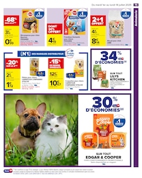 Prix et réduction Croquettes Chien dans le prospectus Carrefour en cours Offre Croquettes Chien dans le catalogue Carrefour du moment à la page 77