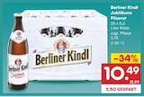 Jubiläums Pilsener im Angebot bei Netto Marken-Discount in Magdeburg Jubiläums Pilsener Angebote von Berliner Kindl bei Netto Marken-Discount Magdeburg für 10,49 €