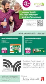 Aktueller mea - meine apotheke Apotheken Prospekt in Goch und Umgebung, "Unsere September-Angebote" mit 4 Seiten, 01.09.2025 - 30.09.2025