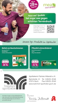 mea - meine apotheke Prospekt Unsere September-Angebote mit 4 Seiten