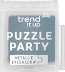 Lidschatten Puzzle Party Metallic 060 von trend !t up im aktuellen dm-drogerie markt Prospekt