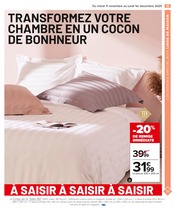 Lit Angebote im Prospekt "Les basiques c’est nous. La vie qui va avec, c’est vous." von Carrefour Lit Angebote im Prospekt "Les basiques c’est nous. La vie qui va avec, c’est vous." von Carrefour auf Seite 17