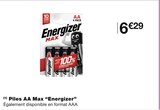 Piles AA Max - Energizer en promo chez Monoprix Troyes à 6,29 €