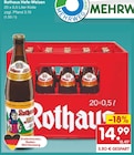 Hefe-Weizen im Angebot bei Netto Marken-Discount in Überlingen Hefe-Weizen Angebote von Rothaus bei Netto Marken-Discount Überlingen für 14,99 €