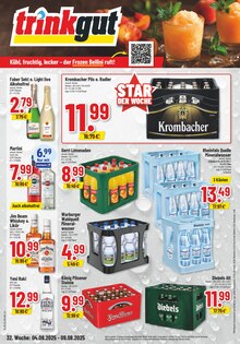 Aktueller Trinkgut Prospekt "Aktuelle Angebote" Seite 1 von 6 Seiten für Bochum