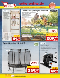 Fitnessgeräte Angebot im aktuellen Netto Marken-Discount Prospekt auf Seite 46