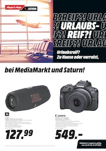 MediaMarkt Saturn Berlin Prospekt "URLAUBSREIF?" mit 6 Seiten