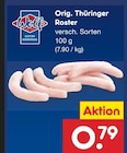 Orig. Thüringer Roster bei Netto Marken-Discount im Prospekt "" für 0,79 €
