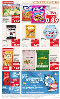 Chips im Kaufland Prospekt "Aktuelle Angebote" mit 52 Seiten (Hannover)