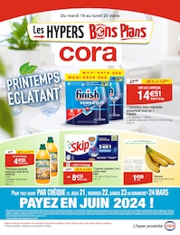 Catalogue Supermarchés Cora en cours à Oignies et alentours, PRINTEMPS ÉCLATANT, 16 pages, 19/03/2024 - 25/03/2024