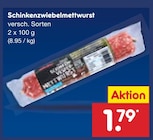 Schinkenzwiebelmettwurst im Netto Marken-Discount Prospekt Schinkenzwiebelmettwurst von im aktuellen Netto Marken-Discount Prospekt für 1,79 €