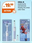 Vitality Pro D103 im Müller Prospekt Vitality Pro D103 von ORAL-B im aktuellen Müller Prospekt für 19,99 €