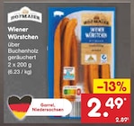 Wiener Würstchen bei Netto Marken-Discount im Quakenbrück Prospekt für 2,49 €