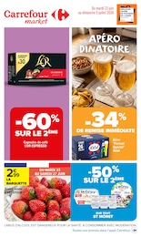 Prix et réduction Bière dans le prospectus Carrefour Market en cours Offre Bière dans le catalogue Carrefour Market du moment à la page 1