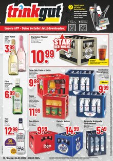 Aktueller Trinkgut Prospekt "Aktuelle Angebote" Seite 1 von 6 Seiten für Pulheim